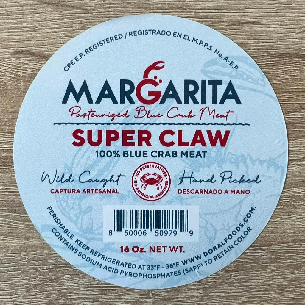 Grader's Reserve Blue Crab Super Claw | Price per 454 grams - AguaSalada.US