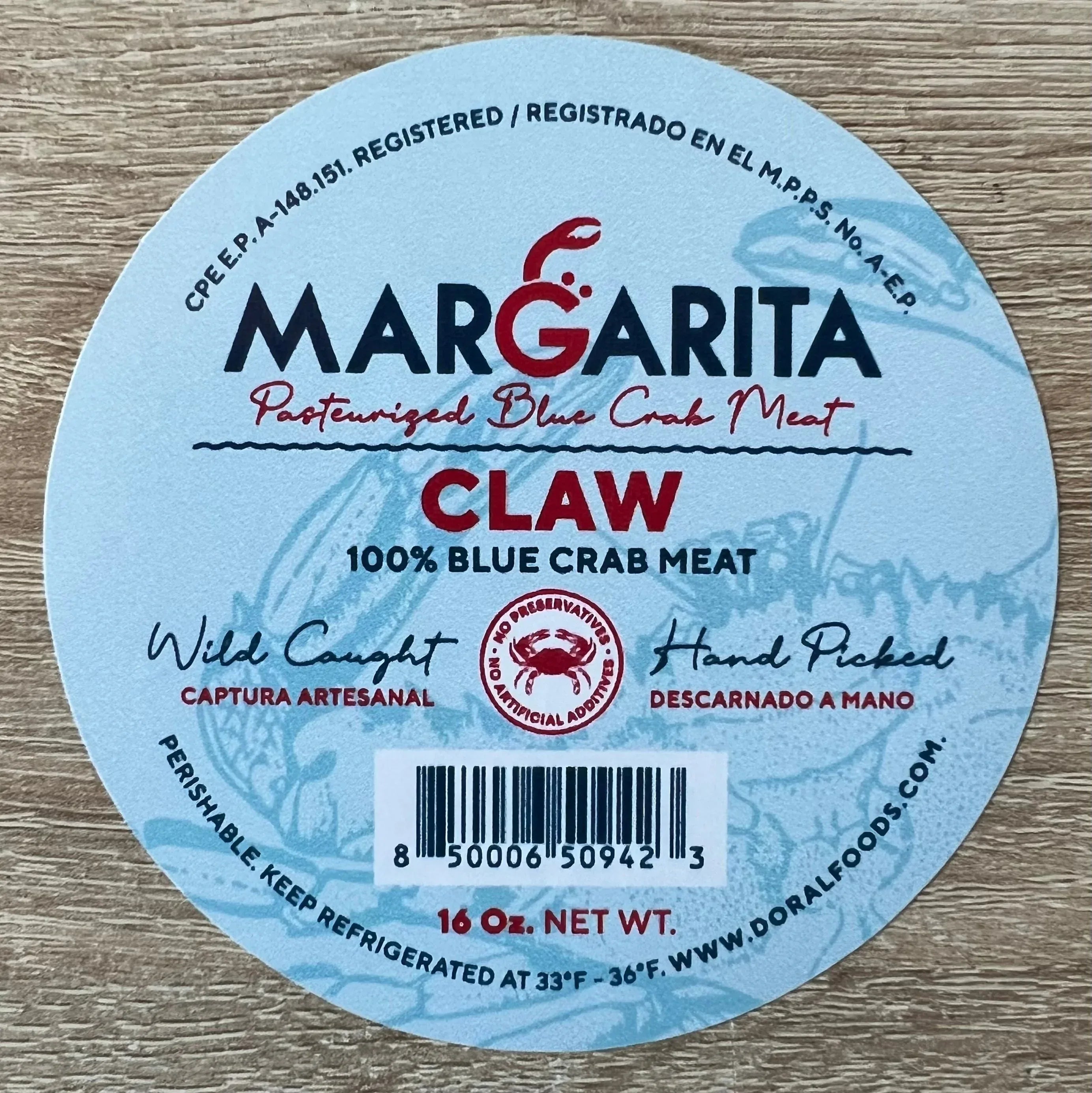 Grader's Reserve Blue Crab Claw | Price per 454 grams - AguaSalada.US