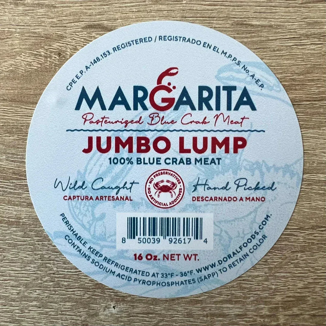 Grader's Reserve Blue Crab Jumbo Lump | Price per 454 grams - AguaSalada.US